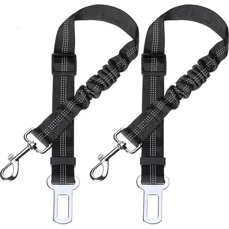 Ceinture de sécurité rétractable pour chien (lot de 2) (1/3)