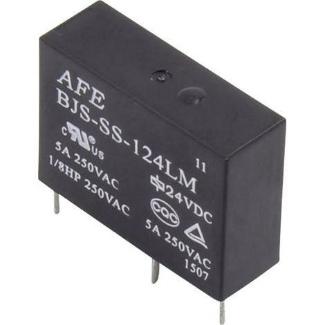 AFE BJS-SS-124LM Printrelais 24 V/DC 5 A 1 Schließer 1 St.