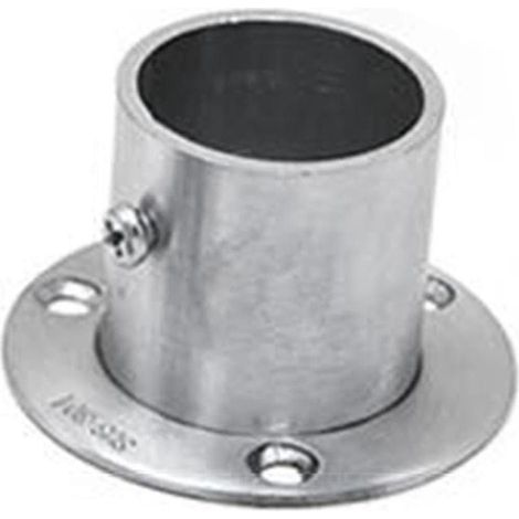 Support de tringle à vêtements en acier inoxydable 16-32 mm, fixation pour tringle à vêtements, support pour tube de penderie - Taille 32 mm (1/5)