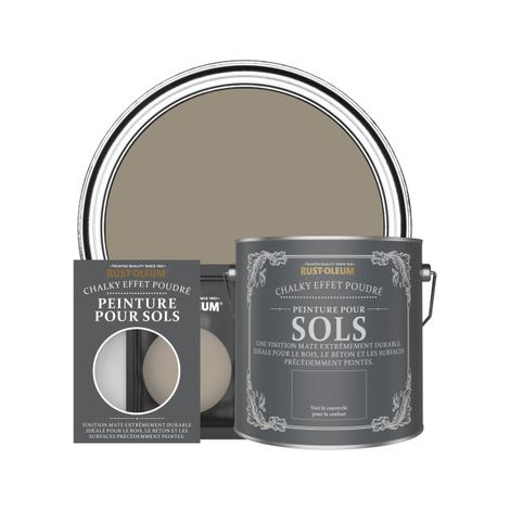 Peinture pour Sols Chalky - Cacao (1/2)