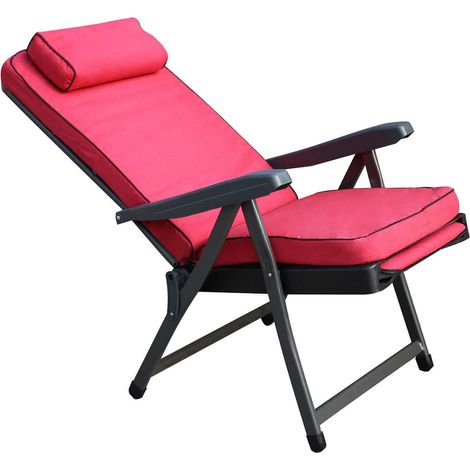 HARPER - poltrona sdraio relax reclinabile con poggiapiedi scorrevole (1/4)
