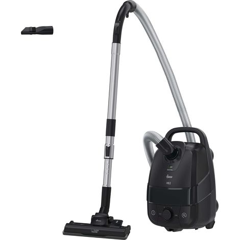 Hoover HE2Z10A 011 Aspirapolvere compatto e potente con sacchetto per pavimenti duri e tappeti