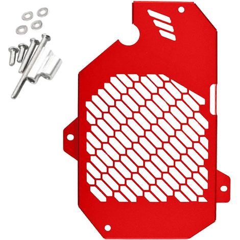 Grille de protection de radiateur pour moto, accessoire robuste en alliage d'aluminium (1/5)