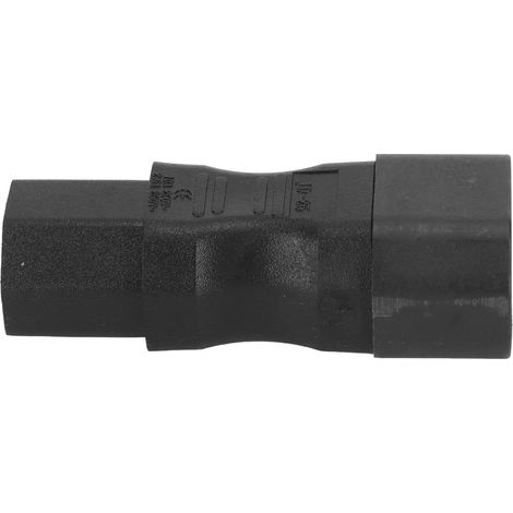 4 Pièces Adaptateur IEC320 C14 vers IEC320 C15 pour Serveur, PDU, UPS et Ordinateur Portable (1/5)