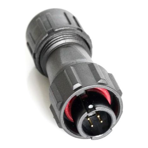 Connecteur circulaire RS PRO, Standard 4 contacts, Montage sur câble, raccordement A souder ( Prix pour 1 )