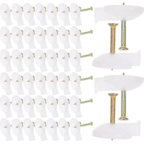 Embrasses de rideaux 100 unités clous à maçonnerie de 18 mm (1/5)