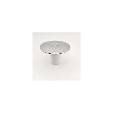 Bonde de douche 115 mm, couvercle de remplacement pour siphon de douche, couvercle universel pour bonde de douche, couvercle chromé pour entrée de douche, débit rapide - Crezuo (1/4)