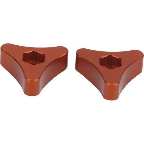 Einstellknopf für die Federung der Vorderradaufhängung an der Gabel, Einstellung für 250EXC 250EXCF 250SX 250SXF 250XC (Orange)