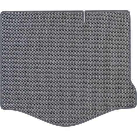 Alfombrilla de maletero de EVA con diseño de panal para Ford Focus II Hatchback (2004-2011) - Gris (1/5)