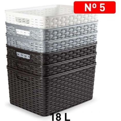 Cesta Rattan 18Lt 38X28 11714A6 11714