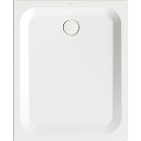 Plato de ducha rectangular BetteUltra con soporte mínimo de