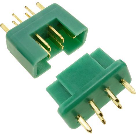 BeMatik - Connecteur RC MPX 1 pour charger et alimenter Paire Mâle et Femelle (1/5)