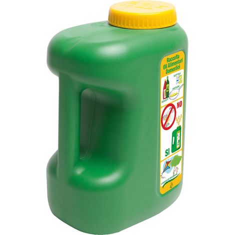 1PZ TANICA PER RECUPERO OLIO ALIMENTARE lt. 5 - cm 19 x 13 x 27