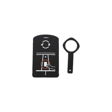 Custodia protettiva in silicone morbida, resistente e termoresistente per le chiavi elettroniche della Tesla Model Y 3.