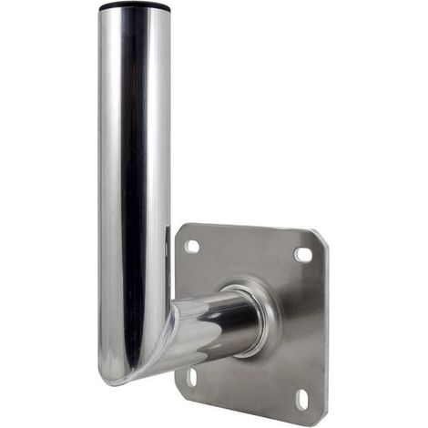 Support mural - PARABOLE - Aluminium - 15 cm - Pour antenne jusqu'à 90 cm - Certifié TüV