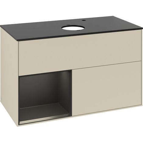 Villeroy & Boch F892PDHJ Meuble sous-lavabo Finion F89 (1/3)
