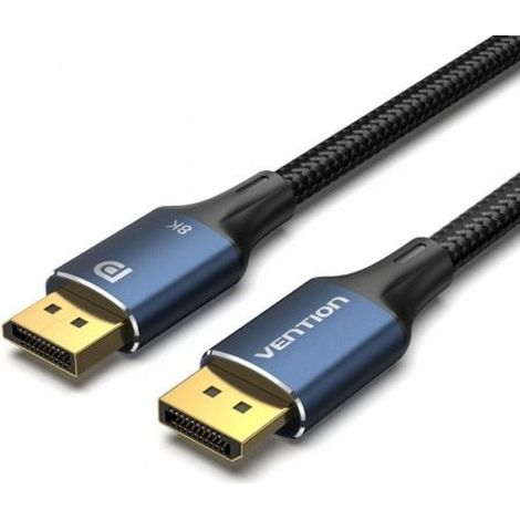 vention HCELF DisplayPort-Kabel blau 8K 60Hz