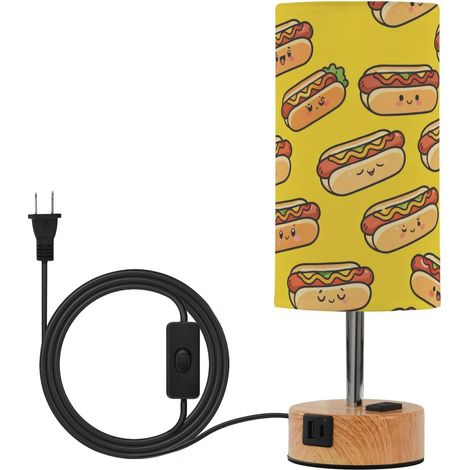 Lampe de bureau tactile avec abat-jour en tissu pour tables nuit (1/5)