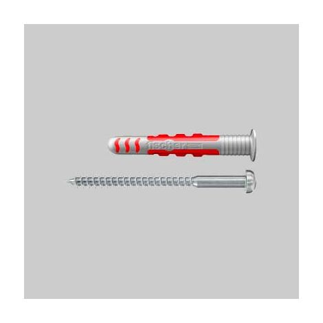Tassello con vite duoseal diametro 6x65 mm - vite 4,5x60 mm conf. da 50 pz