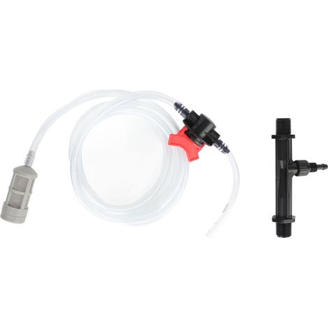 Injecteur Venturi 3/4 pouce, applicateur d'engrais Venturi pour systèmes d'irrigation goutte à goutte, permettant l'aspiration d'engrais dans les systèmes d'irrigation agricole, 1 unité (1/5)