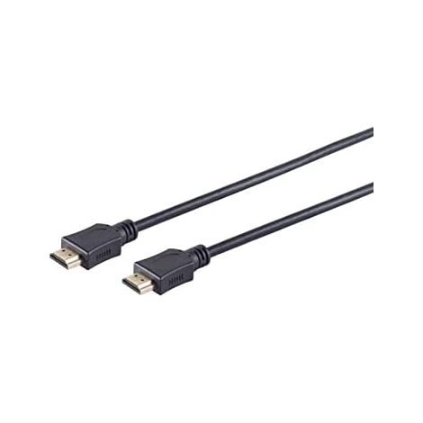 S-Conn HDMI - HDMI 2m cavo HDMI HDMI Tipo A (Standard) Nero