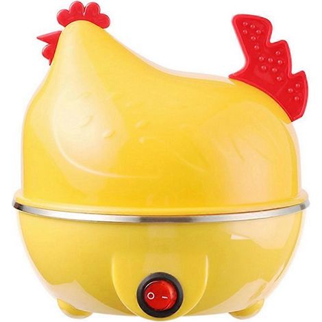 Cuiseur à œufs multifonctionnel, cuiseur vapeur pour œufs, arrêt automatique, cuiseur vapeur pour œufs multifonctionnel, œufs durs, prise américaine (1/5)