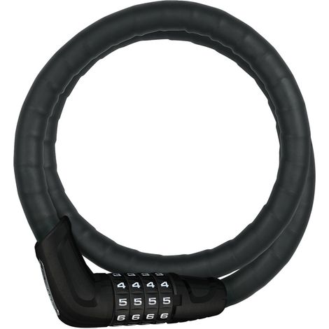 ABUS Steel-O-Flex 6615C/85/15 black