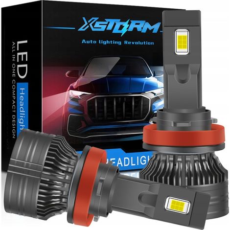 H11 xstorm LED-Lampen 120W 26000LM stark CAN-Bus (1/5)