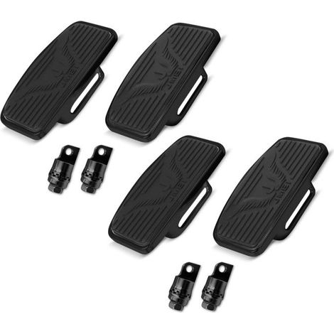 2x Pedane per Harley Davidson Dyna Street Bob anteriori e posteriori FB4B