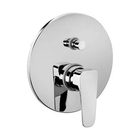 MISCELATORE MONOC. INCASSO DOCCIA CON DEVIATORE LINEA SLY Misura: Cromo
