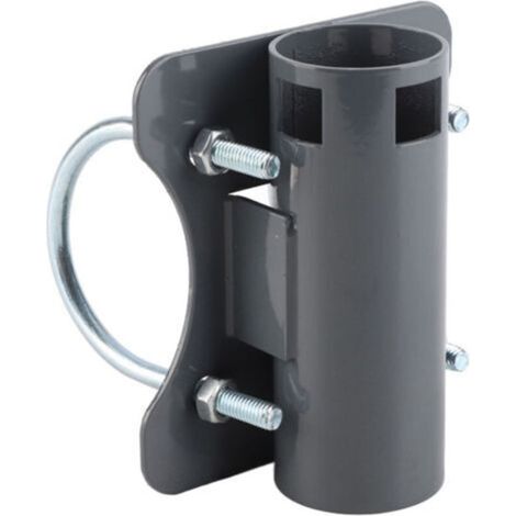 Support de tuyau pour mât d'antenne Starlink, adaptateur de support Starlink en forme de U, réglable, pour balcon, camping-car, camping-car, balustrade de 30 à 50 mm