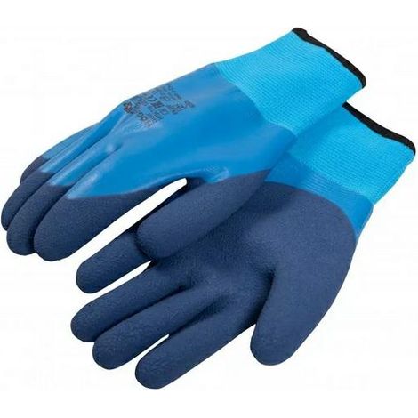 Hogert Hogert beschichtete latex Thermohandschuhe Dirk blau Größe 10