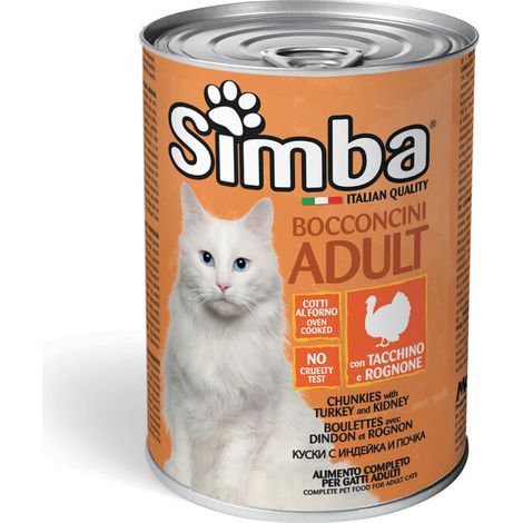 CIBO GATTO MONGE SIMBA 415 G BOCCONCINI TACC ROG Q.TA 24