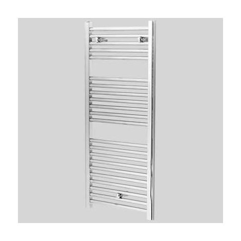TERMOARREDO SCALDA SALVIETTE MOD. SAN REMO CROMATO DIRITTO - H 1230 L 450