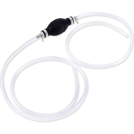 Handkraftstoffpumpe – 8 mm – Transparenter PVC-Saugschlauch – Für Benzin, Diesel und Motoröl – 1 Stück (1/5)