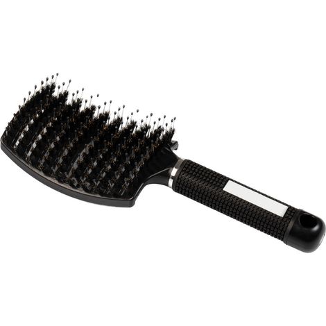 Supreme NERO pettine con design ventilazione 3D Swirl CAVALLO (1/3)