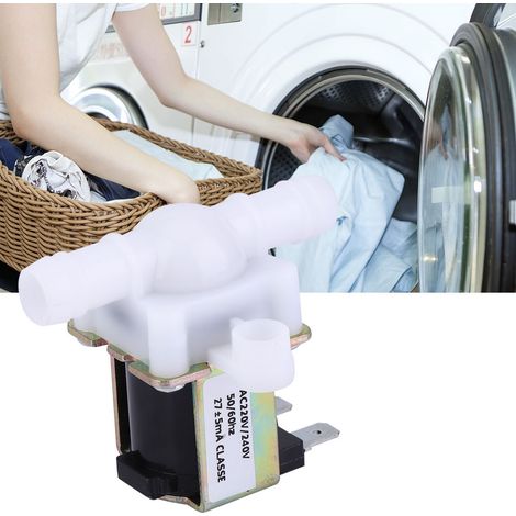 G3/8 OD12mm Kunststoff-Magnetventil, normalerweise geschlossen, Wassereinlass-Durchflussschalter, Wechselstrom 220V/240V (1/5)