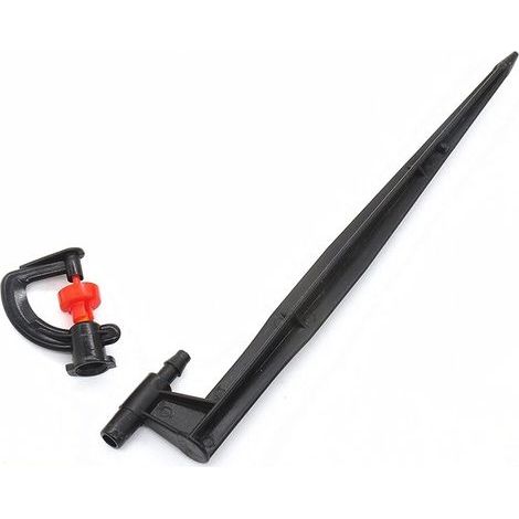 Arroseur d'arrosage, 20 pièces, Micro - arroseur Rotatif à 360 degrés de Type G, pour l'irrigation de la pelouse de Serre de Jardin avec Tuyau d'irrigation 4/7(20CM (1/5)