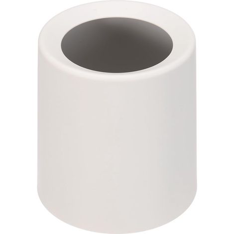 Papelera redonda de escritorio, Mini papelera, Papelera de dos niveles, Papelera, Con contenedor interior de plástico extraíble, coches, Blanco (1/5)