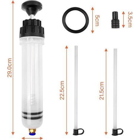 200-ml-Ölsaugspritze, Bremsflüssigkeitsspritze, Ölabsauggerät, Flüssigkeitsabsaug- und Füllpumpe, Kühlmittel (1/4)
