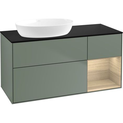 Villeroy & Boch FA52PCGM Armoire sous lavabo Finion FA5 (1/2)