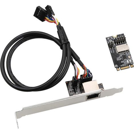 MINI PCIE Gigabit Ethernet Netzwerkkarte 1000M RJ45 LAN-Karte Chipsatz RTL8111H