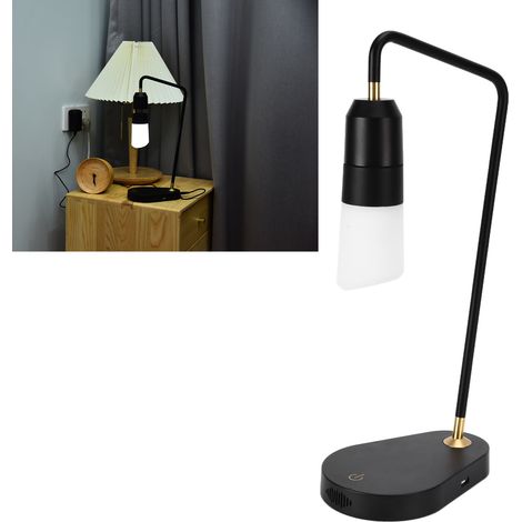Magnetisch schwebende LED-Schreibtischlampe, smarte Schreibtischlampe, Stimmungsleuchte fürs Schlafzimmer, USB-aufladbare Leselampe (1/5)