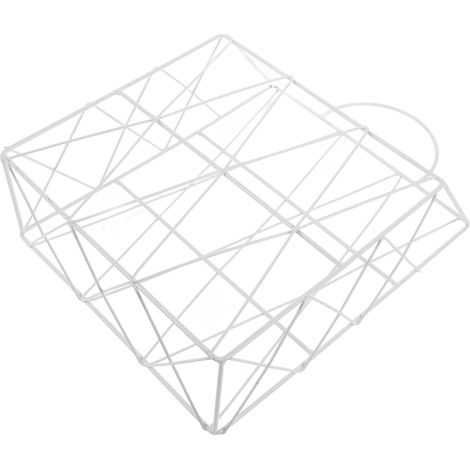 Organisateur de Documents Mural en Fer Blanc pour Bureau Cuisine, Porte-journaux Simple Structure, Range Revues Pratique et Porte-Livres Ménager Élégant (1/5)