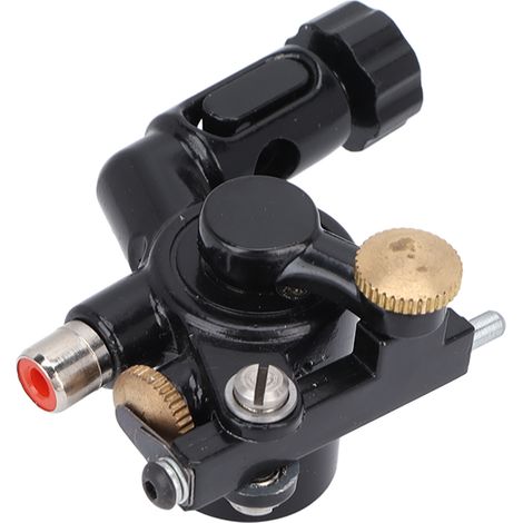 Machine à tatouer rotative en alliage de cuivre 8V 9000 tr/min avec interface RCA, pour liner et shader, noire (1/5)