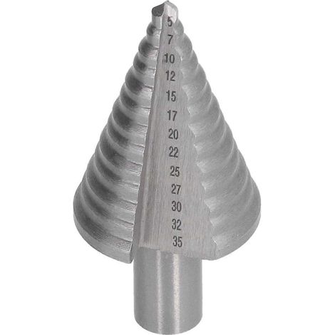 Stufenbohrer Pagodenkegel aus Wälzlagerstahl, professionelles Reib- und Anfaswerkzeug, 5–35 mm