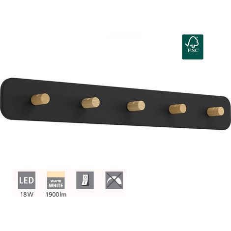 Applique Civitate avec portemanteau - 99596 (1/5)