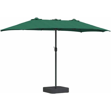 Maison Exclusive - Parasol de jardin Vert 385 x 209 x 244 cm Polyester et Acier (1/5)