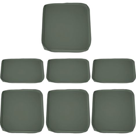 Outsunny Cushion Cover Replacement Garden Rattan Patio Furniture Seat Cover Deep Grey