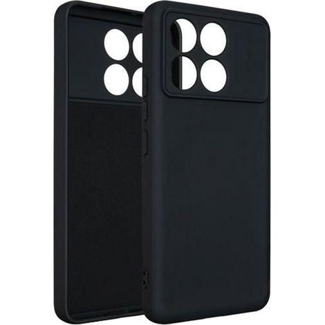Funda de silicona Beline para Xiaomi Poco F6 Pro (negro/negro) (1/3)